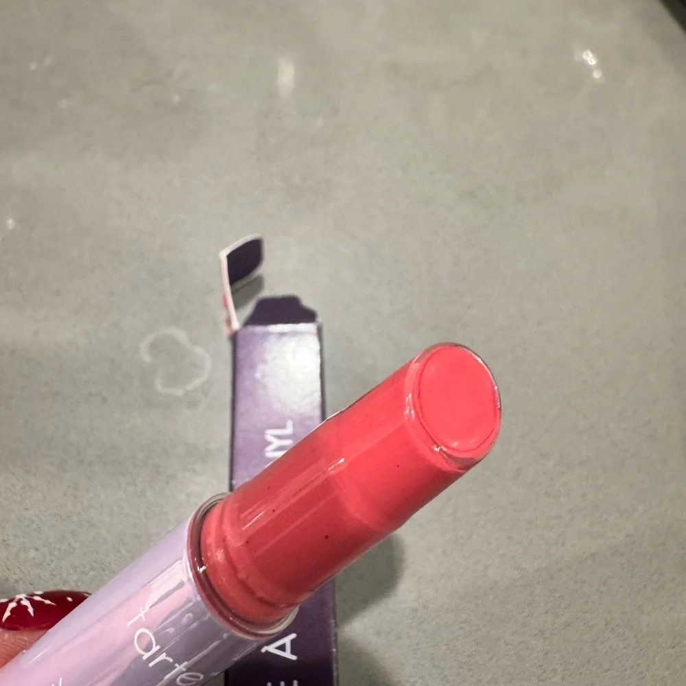 Tarte Maracuja Lip Vinyl Gloss in Hibiscus Mauvey Pink NIB